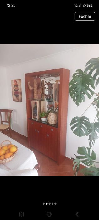 Móvel Bar em madeira de cerejeira
