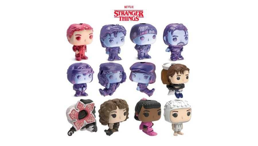 Шоколадні яйця Kinder Joy Funko Netflix Stranger Things 3 шт х 20г