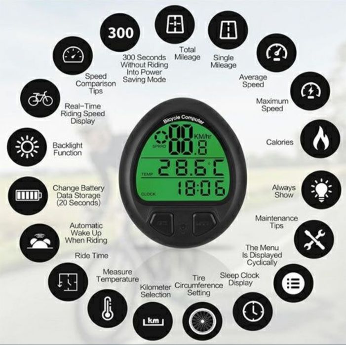 Вело компьютер Model 669