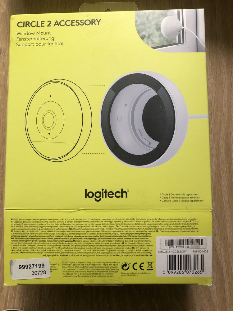 Logitech Circle 2 Window Mount Accessory 149