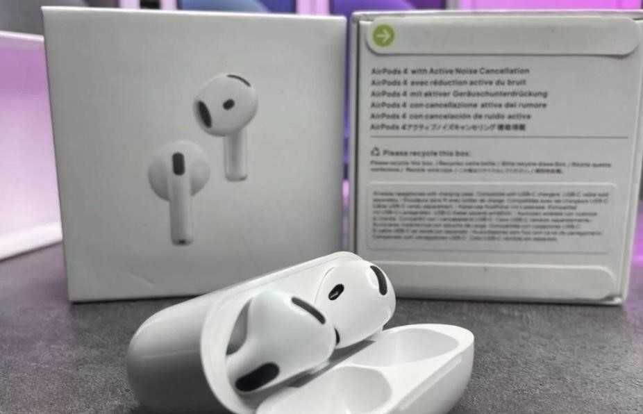 Топовые Наушники Аирподс 4 1в1 +чехол