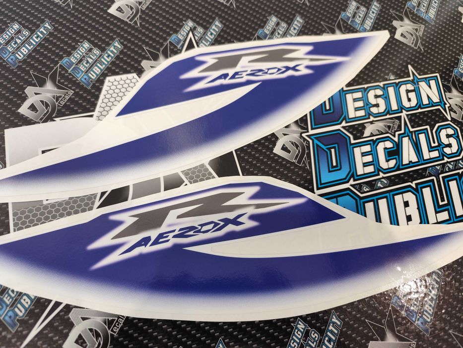 Autocolantes para Yamaha Aerox R -- 2010,  V. Rossi edition