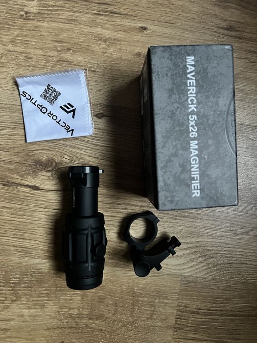 Luneta powiększalnik Vector Optics Maveric 5x26 nowe