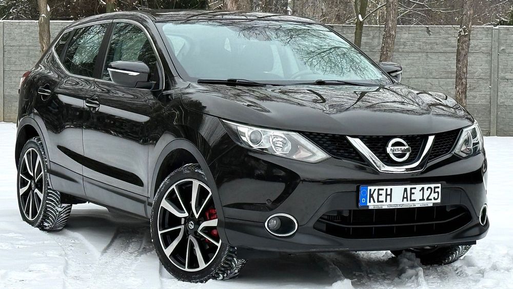 Nissan Qashqai 100%OrygLakier/Tekna/KameraPark/Navi/Alu19”/Ledy/Pdc
