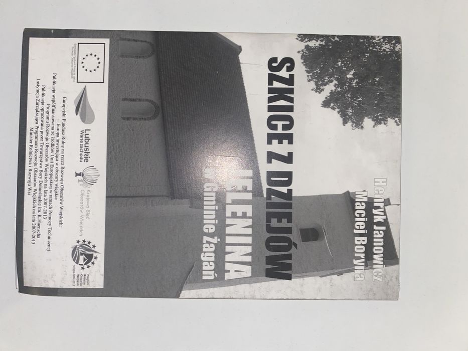 Szkice z dziejów Jelenina w gminie Żagań autograf autora