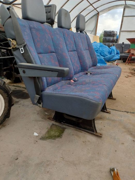 Siedzenia Mercedes sprinter zadbane