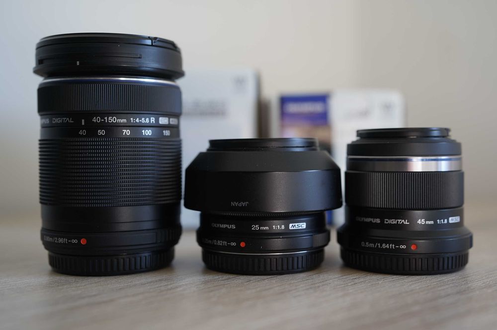 Panasonic Lumix GX80 + objectivas