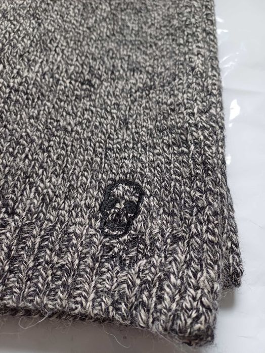 Zadig Voltaire dzianinowy zestaw szal czapka wełna alpaka