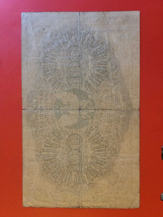 100 marek polskich 1919 seria I