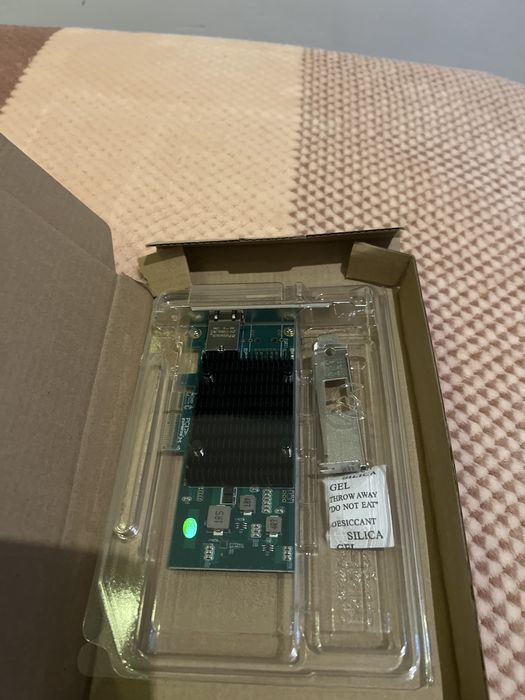 Placa de Rede 10G RJ45 PCIe x4 – 10Gtek Intel X550 (NOVA e Selada)