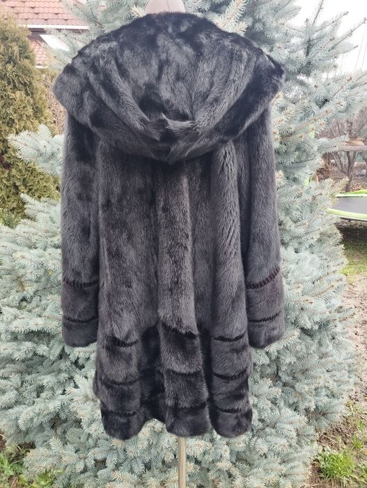 Ог 120 ! Шикарна норкова шуба модель манто 46-48-50-52