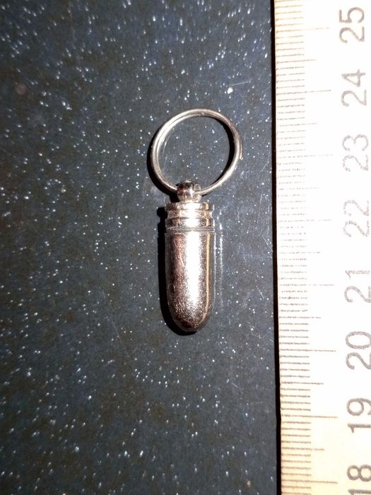 Кулон пуля с секретом (кейс).
