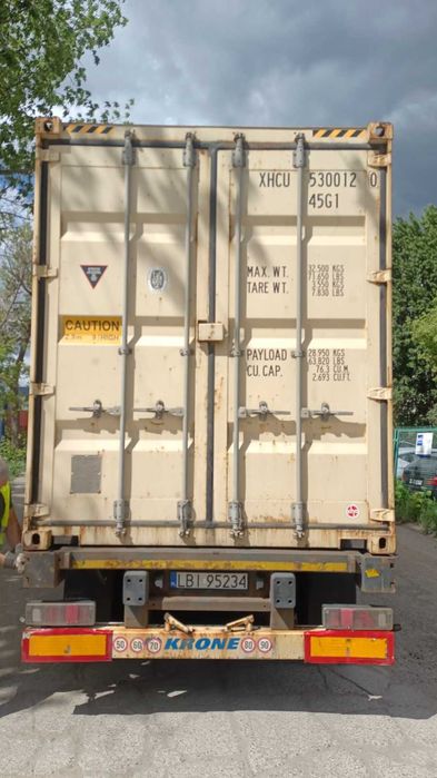 Kontener Morski 40HC IICL – Transport i Rozładunek