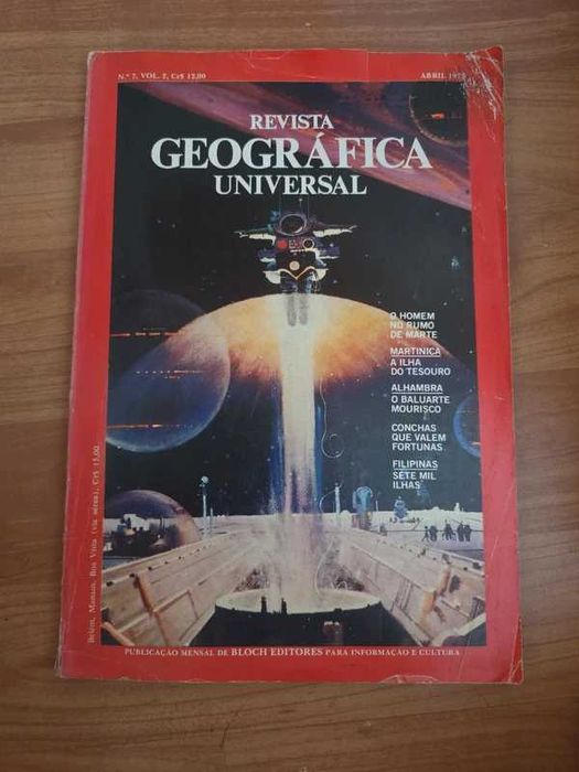 revista geográfica universal abril 1974 número 7 volume 2