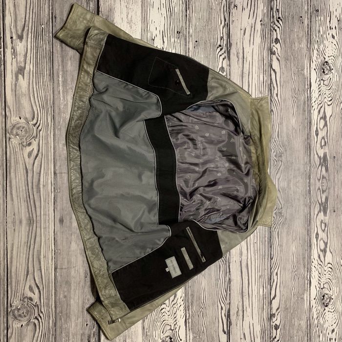 Кожаная куртка Roy Robson Casual Grey Premium Leather Jacket