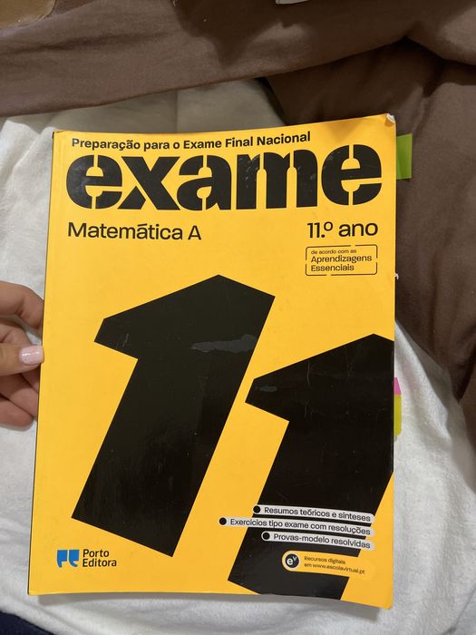 Livro para preparação do exame de matematica A