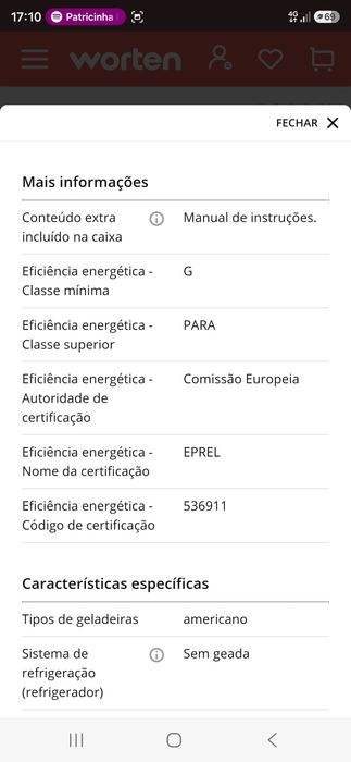Frigorífico Americano