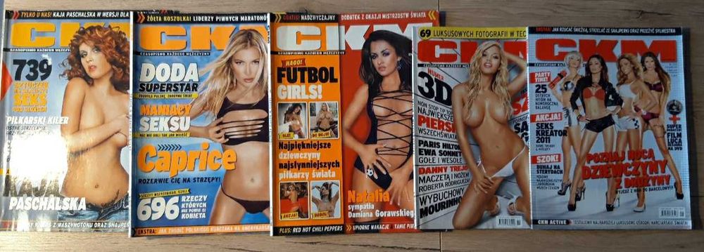 CKM. Pięć numerów do uzupełnienia kolekcji.