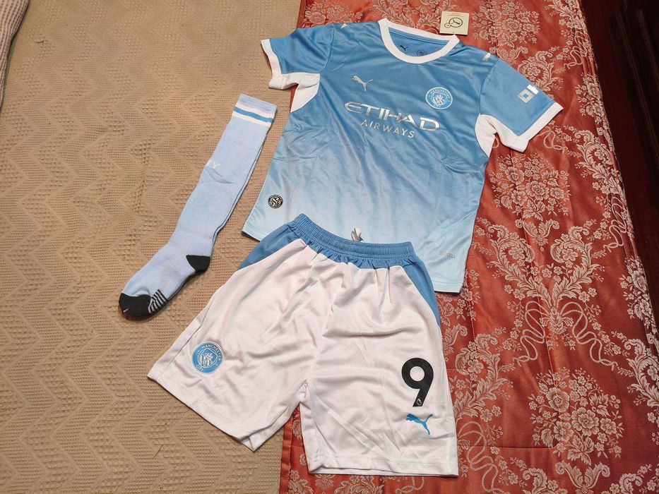 Camisola Criança Haaland Equipamento Manchester City | NOVO