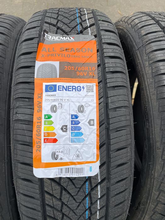 Okazja opony całoroczne 205/60R16 92H Tracmax ALL SEASON X-PRIVILO