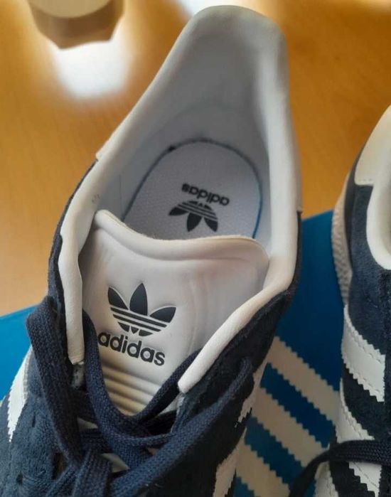 Adidas gazelle azul marinho novas c/ etiqueta