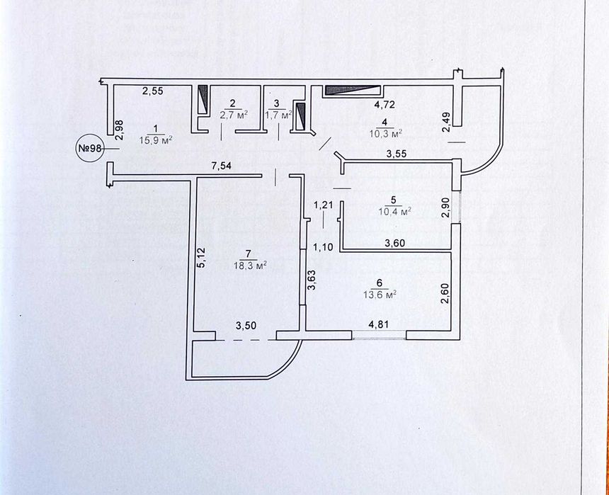 Apartment in Cherkaska miska hromada, 400-y kvartal, Cherkasy - Вид 5