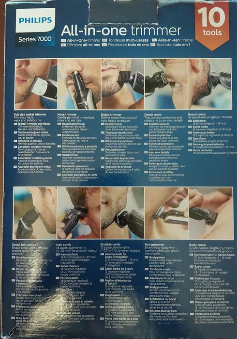 Peças Maquina aparar barba/cabelo Philips series 7000
