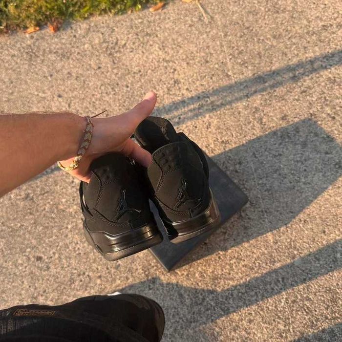 Jordan 4 Retro Black Cat R.46