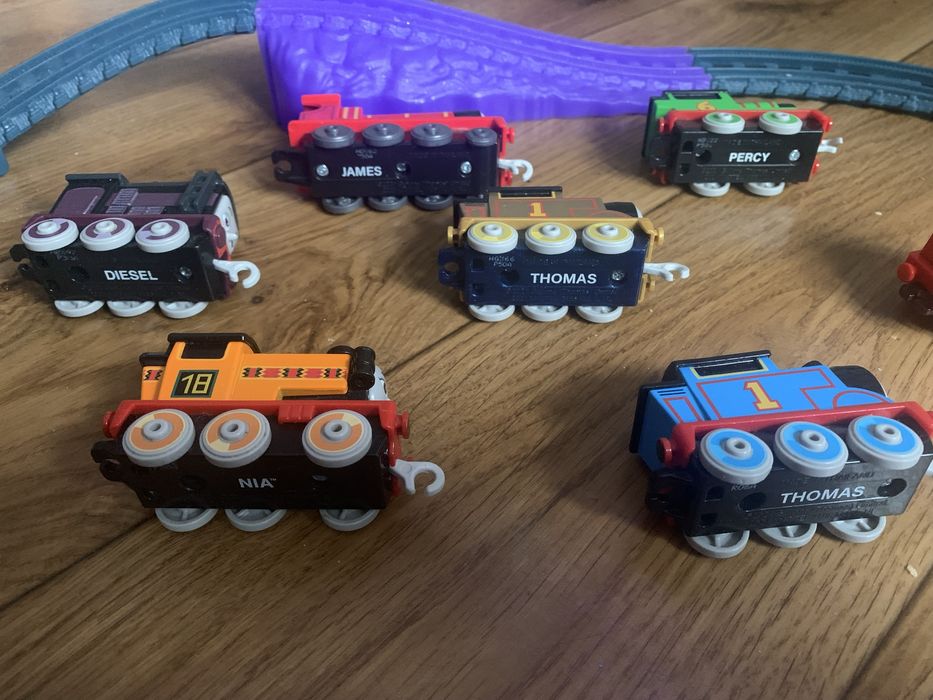 Mattel FP Tomek i Przyjaciele, zestaw tor + wagoniki