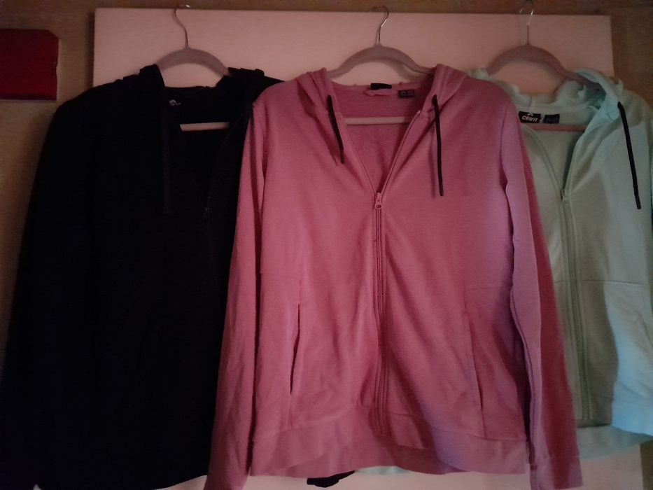 Bluza Dresowa/Rozpinana z kapturem/