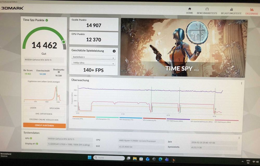 PC Gaming, Ryzen 9, RTX 3070Ti, RAM 32 Gb, ARGB,WiFi