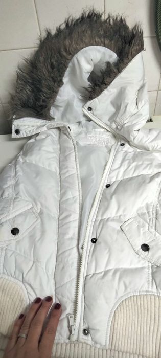 Colete branco kispo C&A