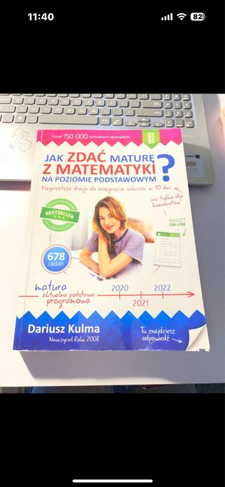 Ksiażka matamtyka Jak zdać maturę z matamtyki
