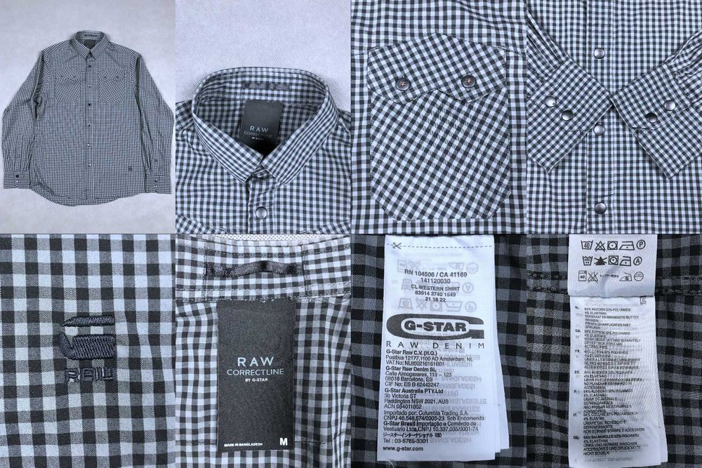 G-STAR RAW, Jack & Jones, WE, River Island cорочка, рубашка чоловіча