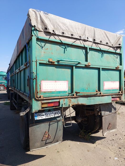 Камаз 53212 с прицепом СЗАП 8352 вобщем 20т