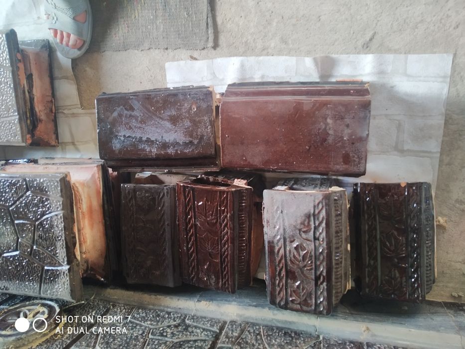 Кахельні вугли для грубки  Новий