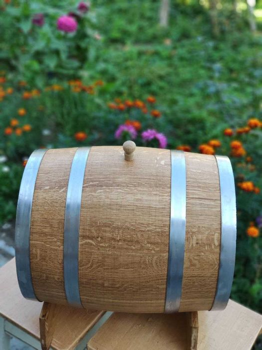 Дубова бочка для витримки зберігання алкоголю діжка для вина самогону