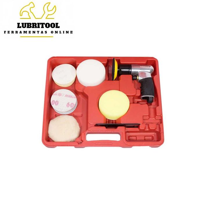 KROFTOOLS Mini Lixadora Polidora Pneumática 75mm CT9260 | NOVAS
