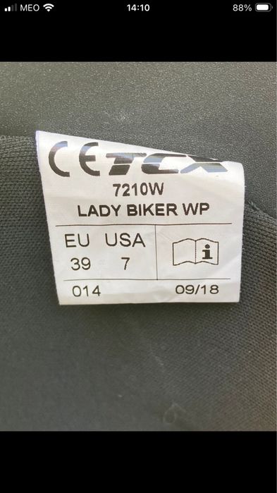 Botas TCX Lady Biker WP