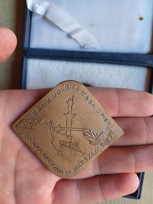 Medal 50 lat Pekao Bank Polska Kasa Opieki Warszawa