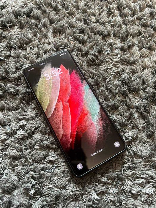 Смартфон Samsung Galaxy S21 Ultra SM-G998U1 5G 12/256GB Phantom Black (USA Version)