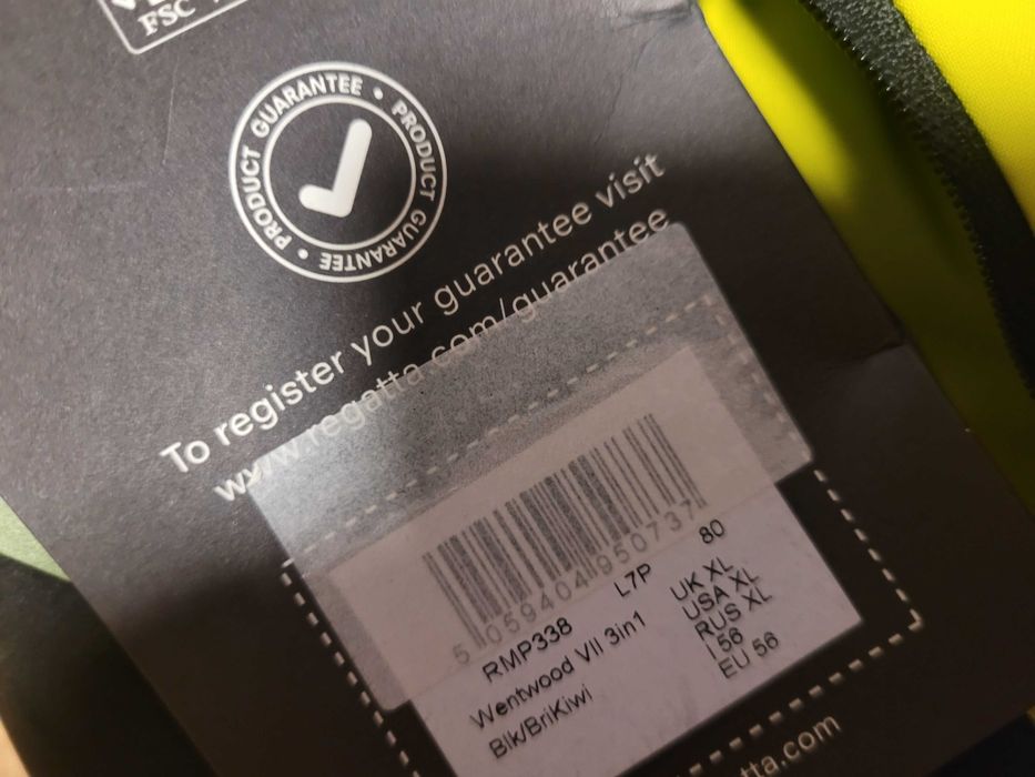 Regatta Wentwood VII 3 w 1-męska kurtka rozm 56