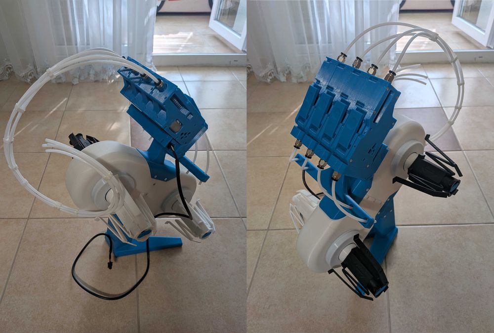 3D принтер Bambulab A1 mini + BMCU 370x