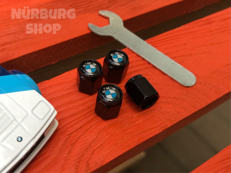 Колпачки на ниппель шестигранник с ключом BMW М логотип
