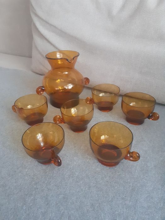 Szkło kolorowe - PRL