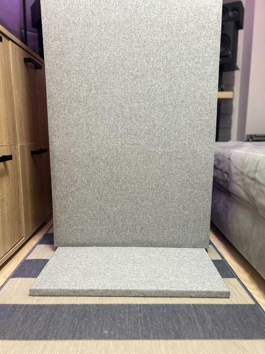 Ścianka Akustyczna Mobilna 200cm Rockwool 60kg/m3 + Pomiary SoundID