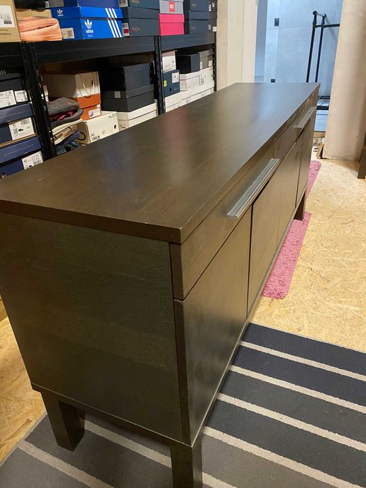 Komoda orzech brąz seria BJÖRKSTA IKEA stan bdb