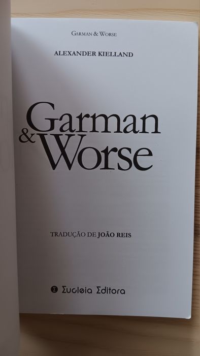 Alexander Kielland, Garman & Worse