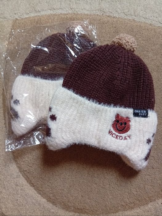 Нові шапулі від 0-до 3 років