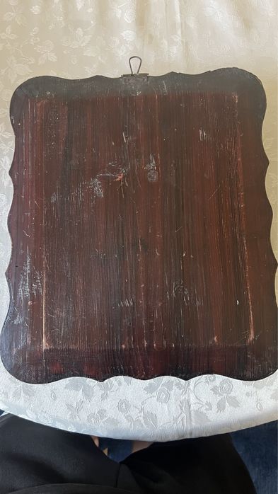 Икона Матерь божья серебро